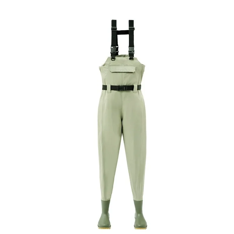 Fishing Rain Suit - Wear-resistant waterproof sewer pants stream fishing