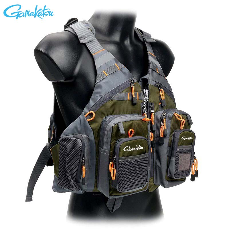 Fishing Jacket Waterproof - Gamakatsu Fishing Life Jacket Boat Sea