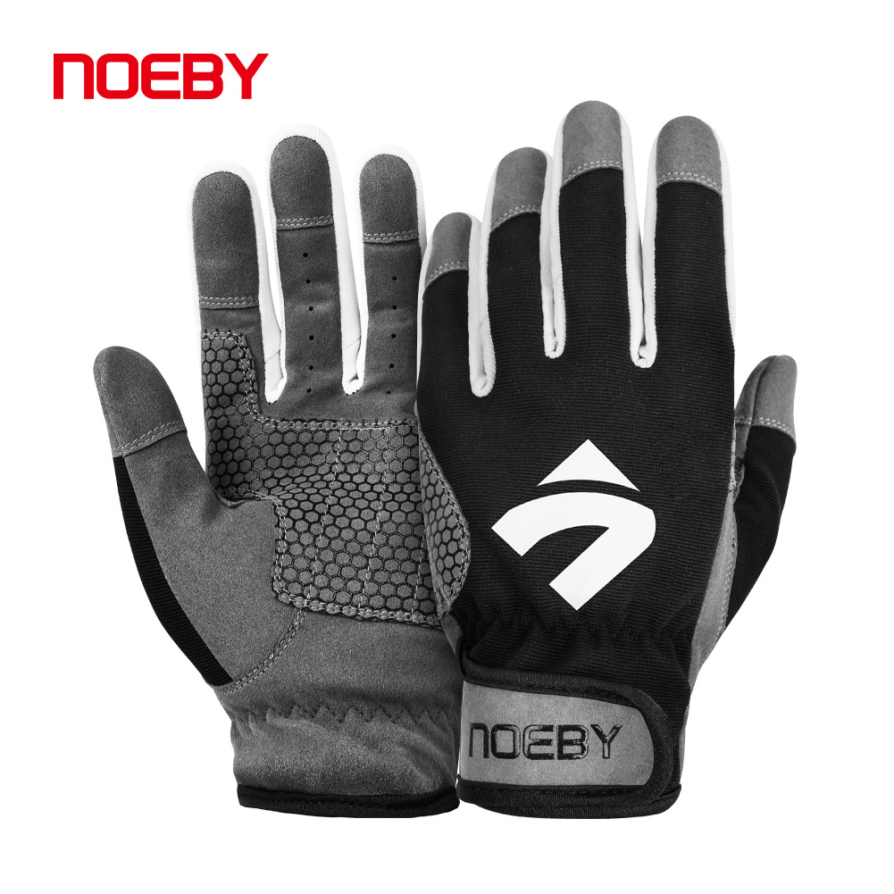 Fishing Gloves - NOEBY Fishing Gloves Non-slip Full Finger