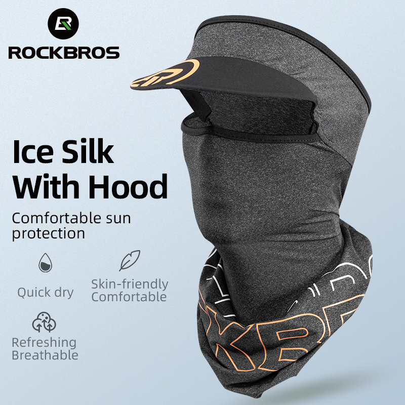 Fishing Mask Sun Protection - ROCKBROS Ice Silk Cycling Full Face