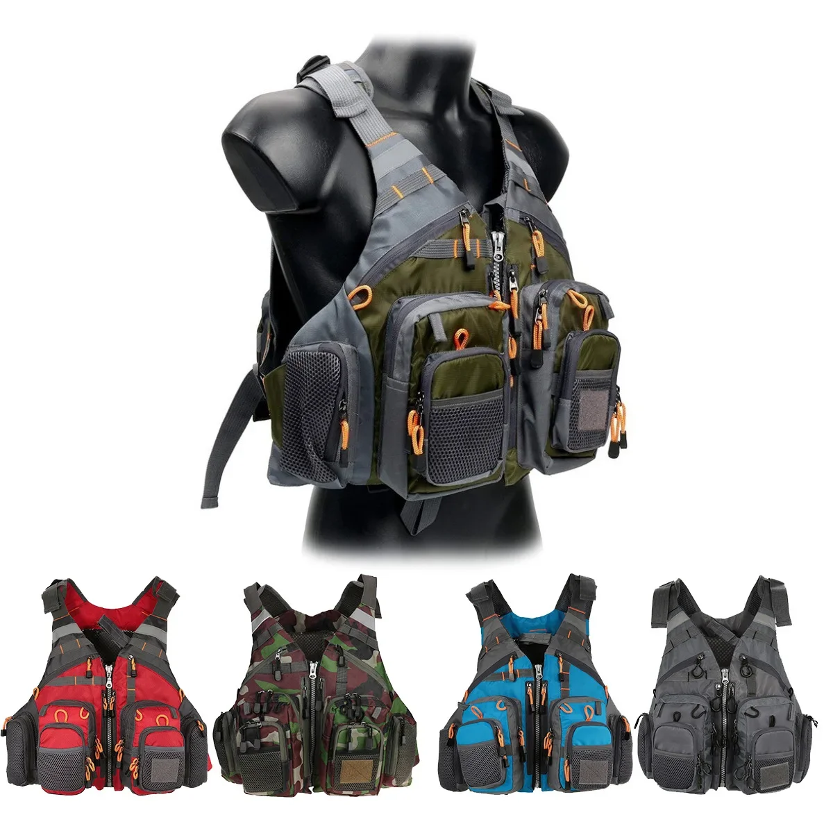 Adjustable Fishing Vest Breath - огляд і ціна Fishing Jacket Waterproof