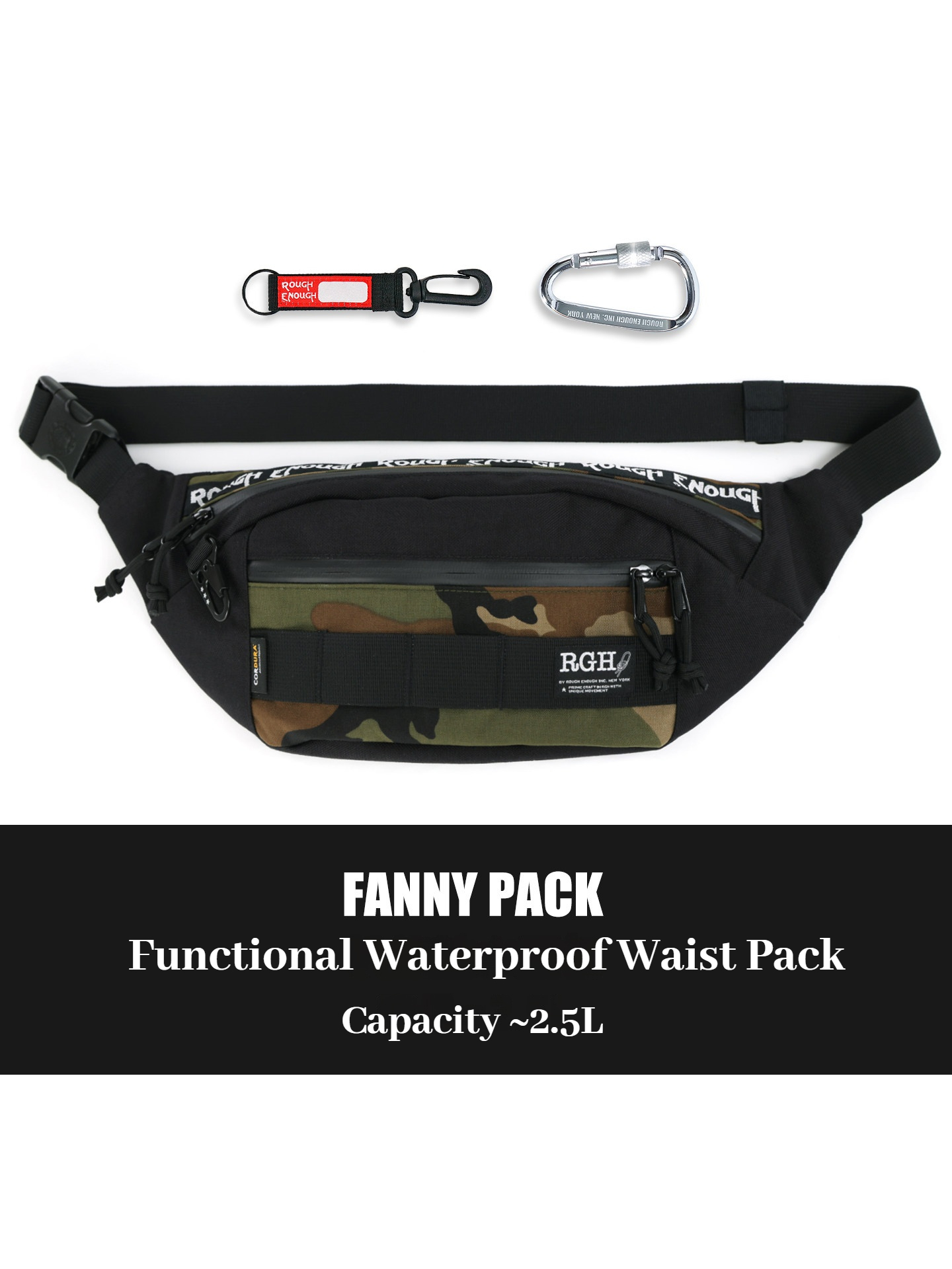 RGH Camo Tactical Functional W - огляд і ціна Fishing Bag Waterproof