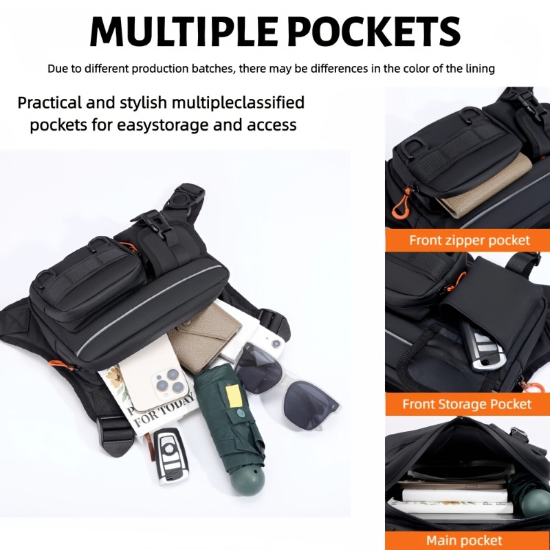 Men's Tactical Chest Bag, Runn - огляд і ціна Fishing Vest