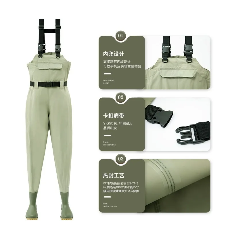 Wear-resistant waterproof sewe - огляд і ціна Fishing Rain Suit