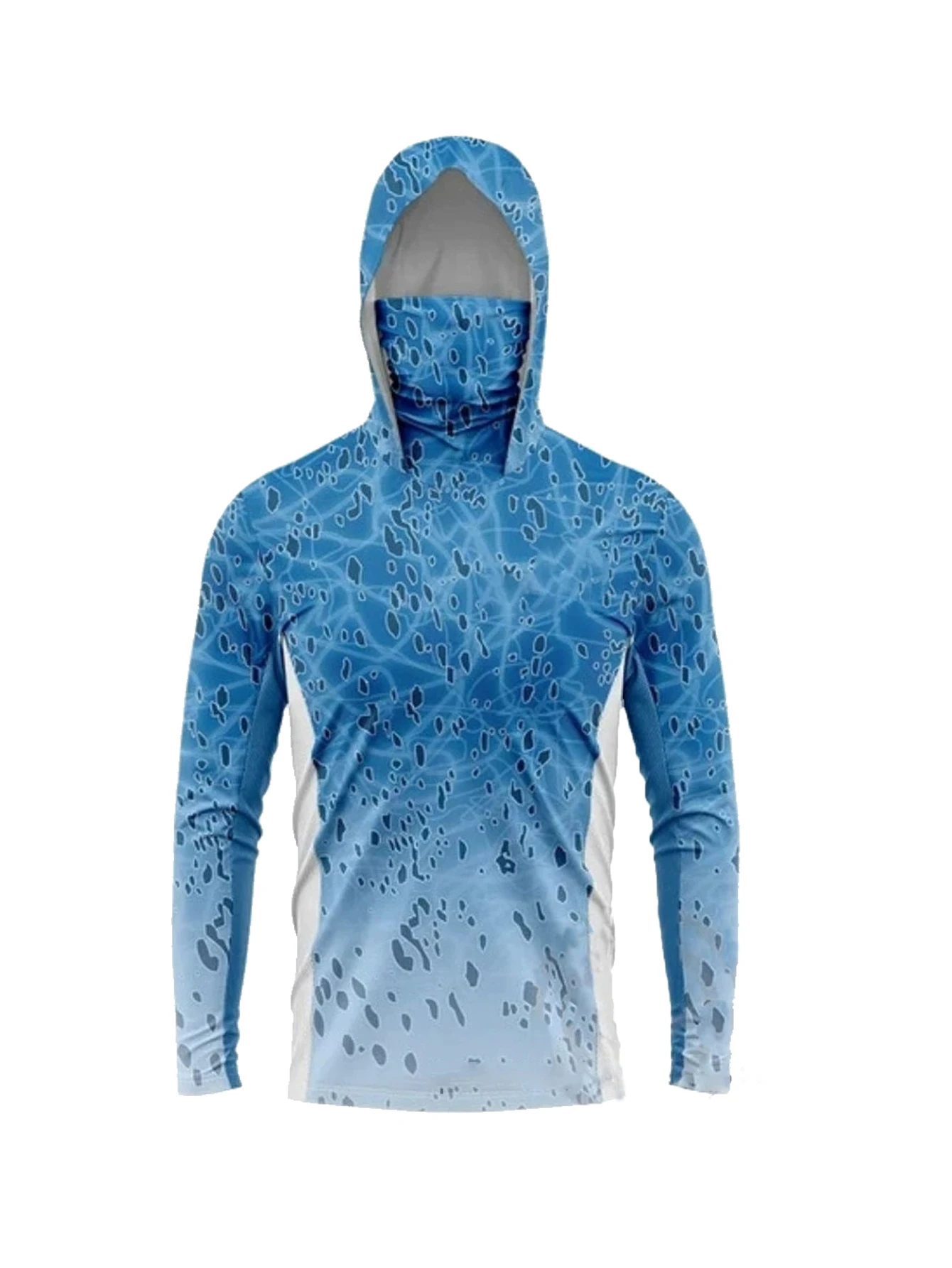 Men Long Sleeve Fishing Hoodie - огляд і ціна Fishing Shirt Uv Protection