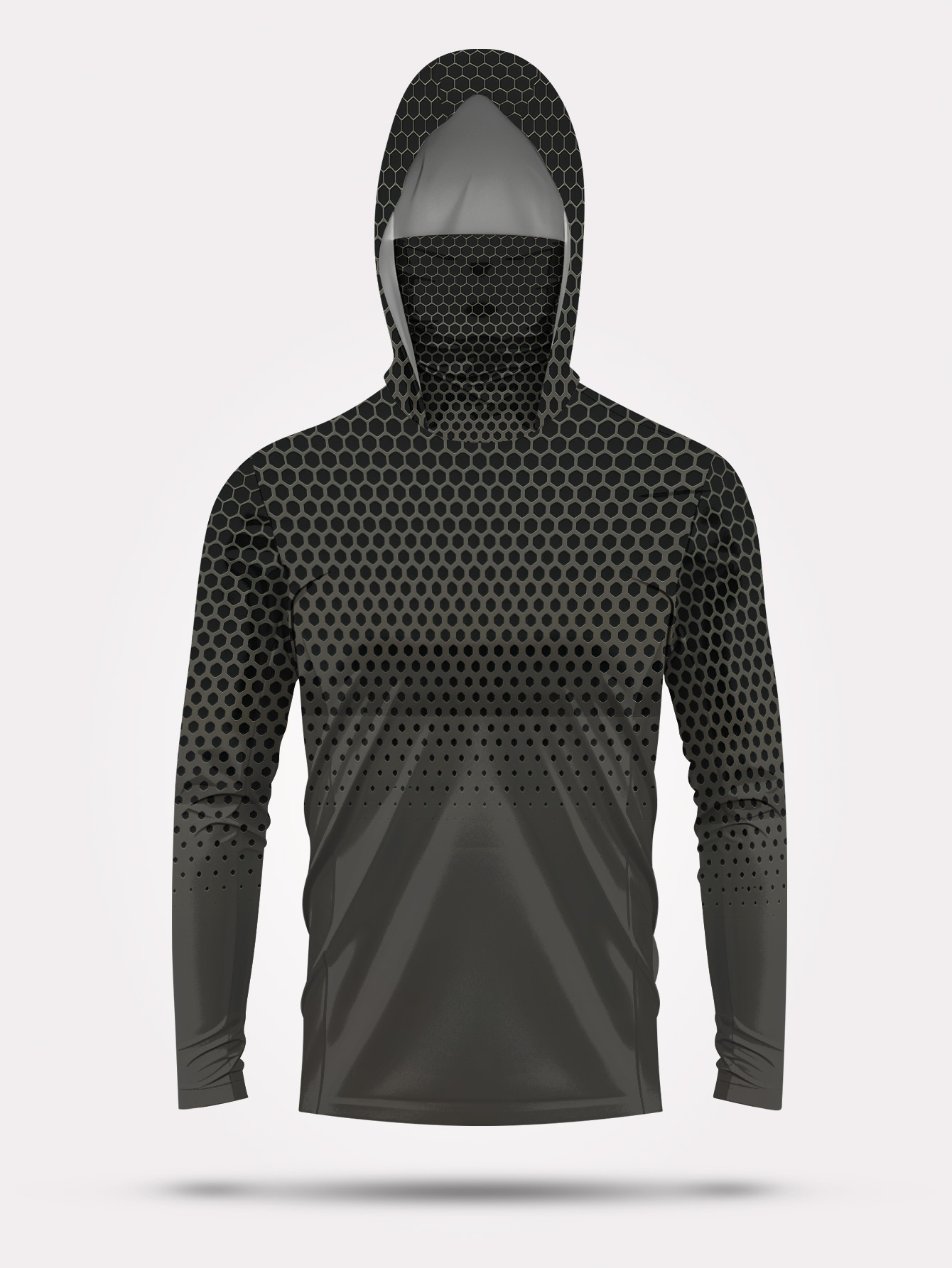 Men Hood Fishing Shirt long sl - огляд і ціна Fishing Shirt Uv Protection