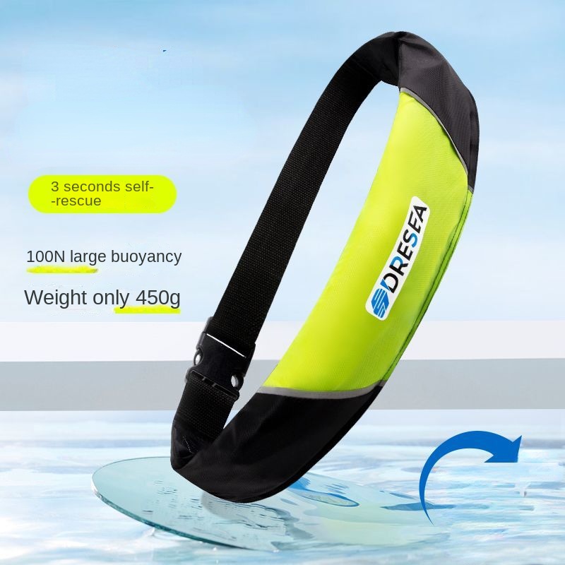 Waist Belt Type Automatic Infl - огляд і ціна Fishing Jacket Waterproof