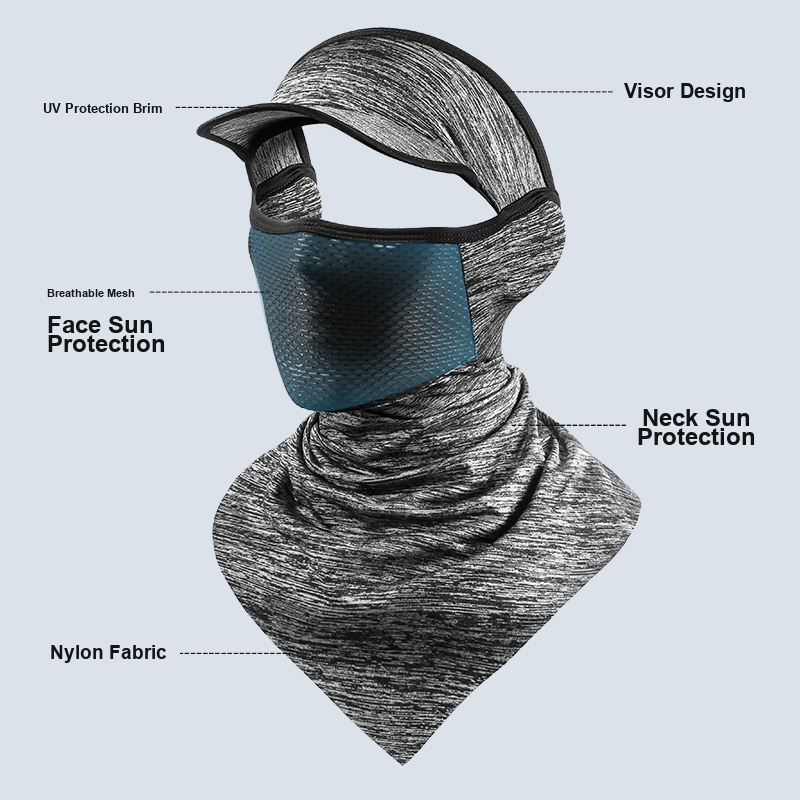 Sun Protection Cycling Face Ma - огляд і ціна Fishing Mask Sun Protection