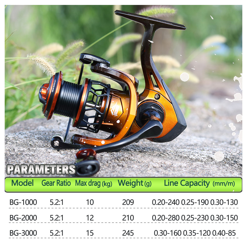 JOSBY Spinning Fishing Reel 10 - огляд і ціна Kastking Reel Zephyr