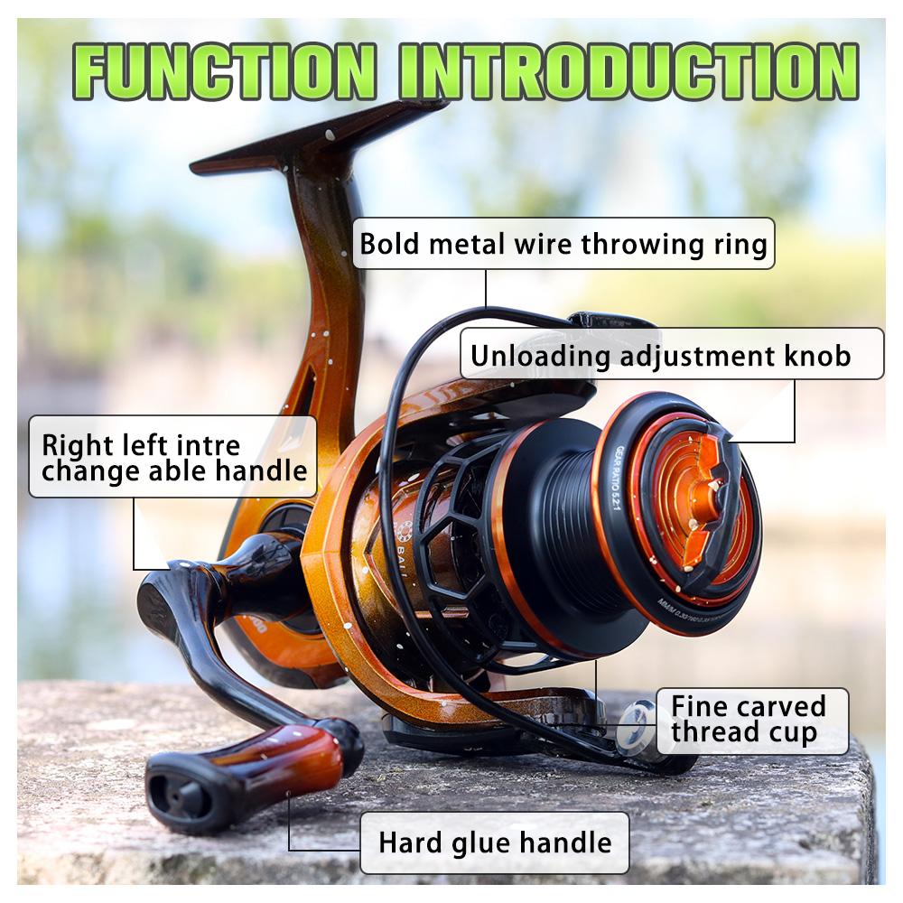 JOSBY Spinning Fishing Reel 10 - огляд і ціна Kastking Reel Zephyr