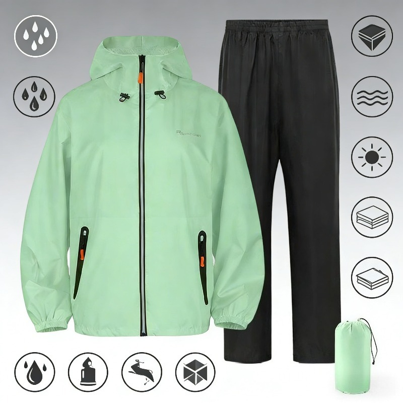 Men Women Waterproof Rain Suit - огляд і ціна Fishing Rain Suit
