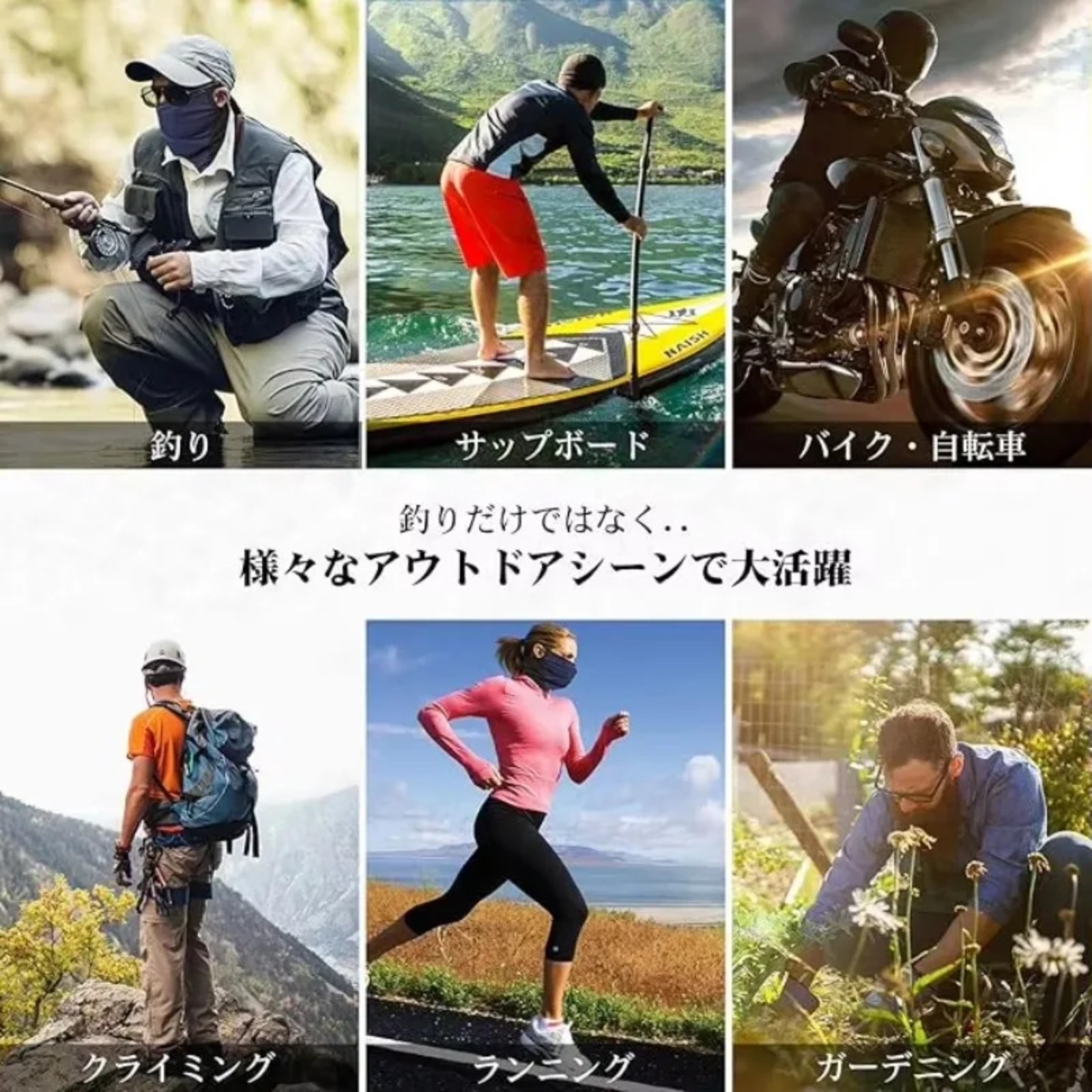 Goture UPF50+ UV Protection Co - огляд і ціна Fishing Mask Sun Protection