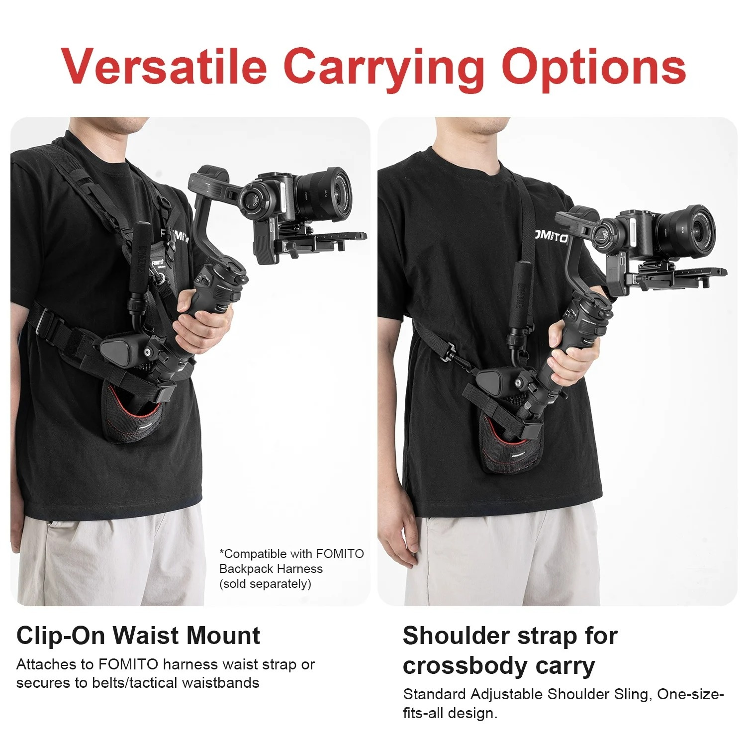 FOMITO Camera Stabilizer Shoul - огляд і ціна Fishing Belt
