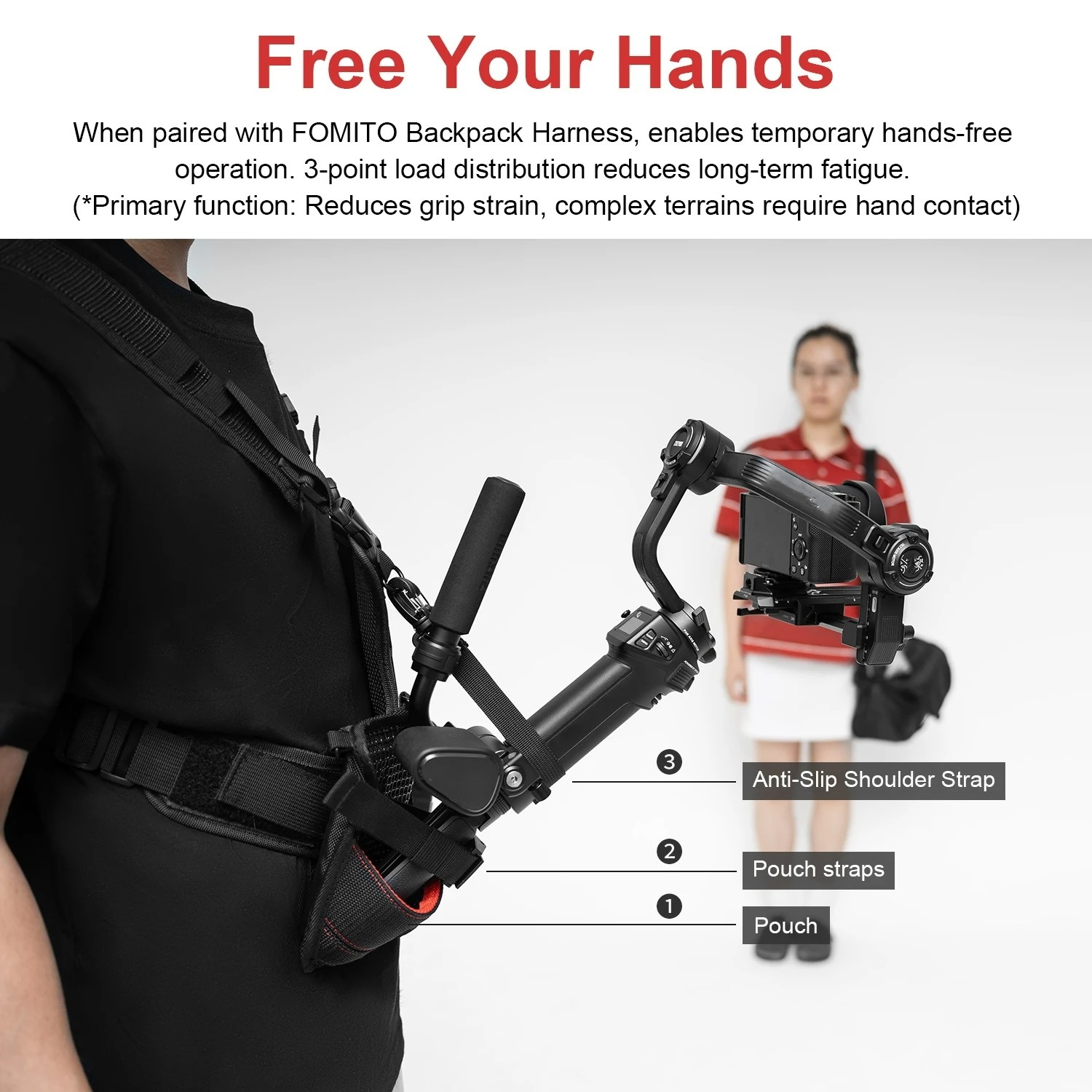 FOMITO Camera Stabilizer Shoul - огляд і ціна Fishing Belt